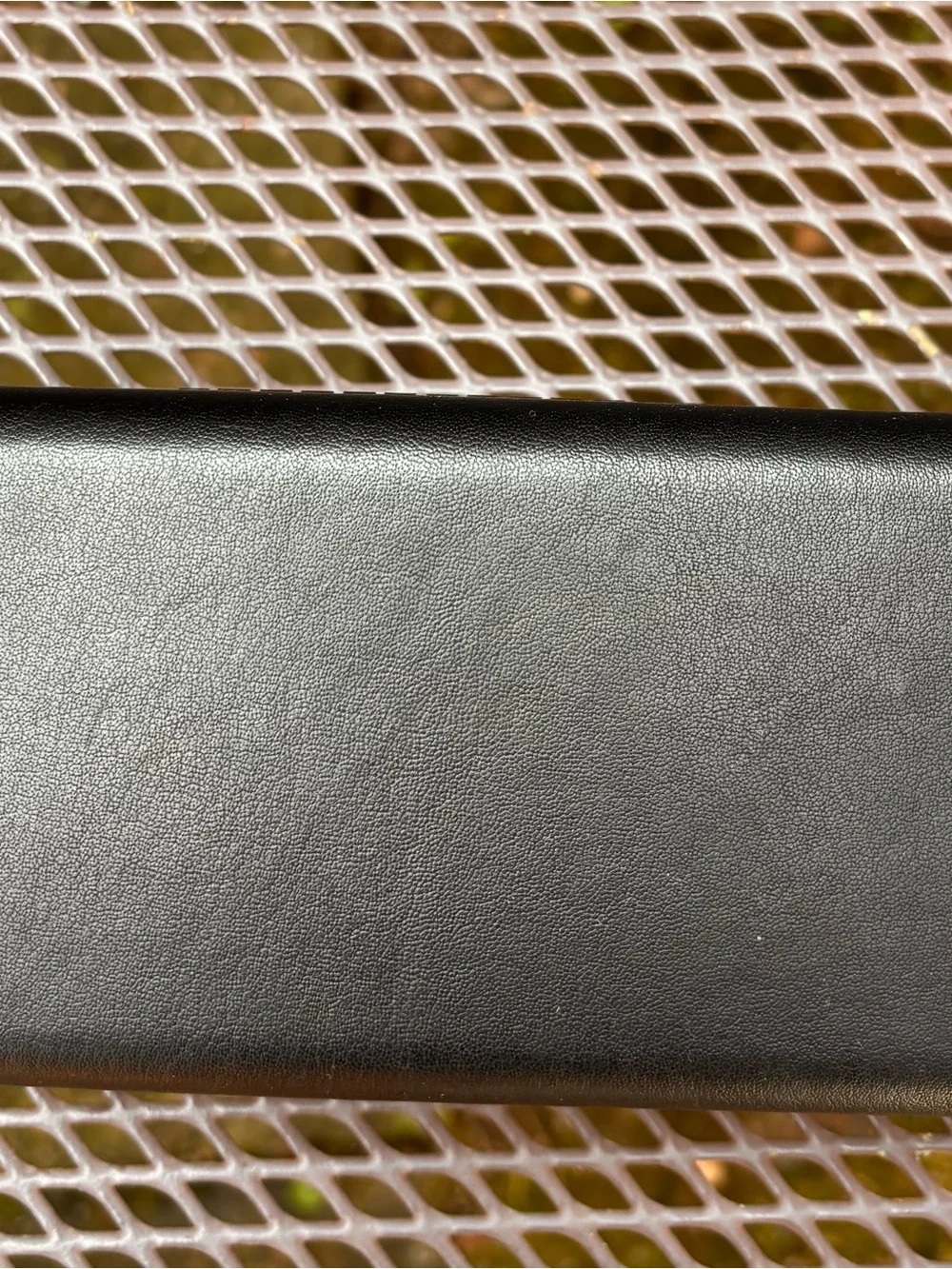 Dolce & Gabbana Black Embossed Logo Leather sunglasses case